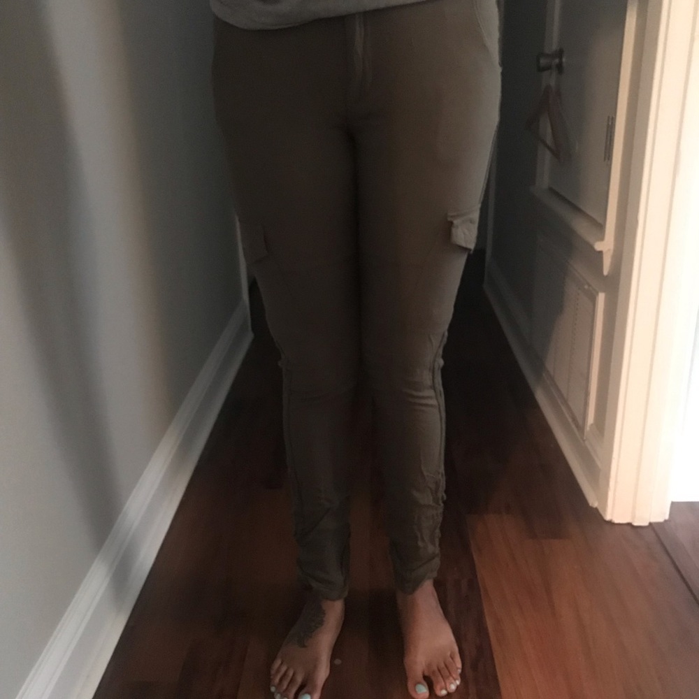 Sage cargo pants
